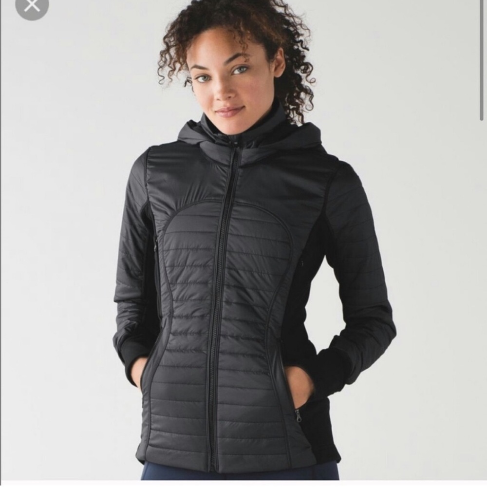 Lululemon First Mile Jacket Black size 10